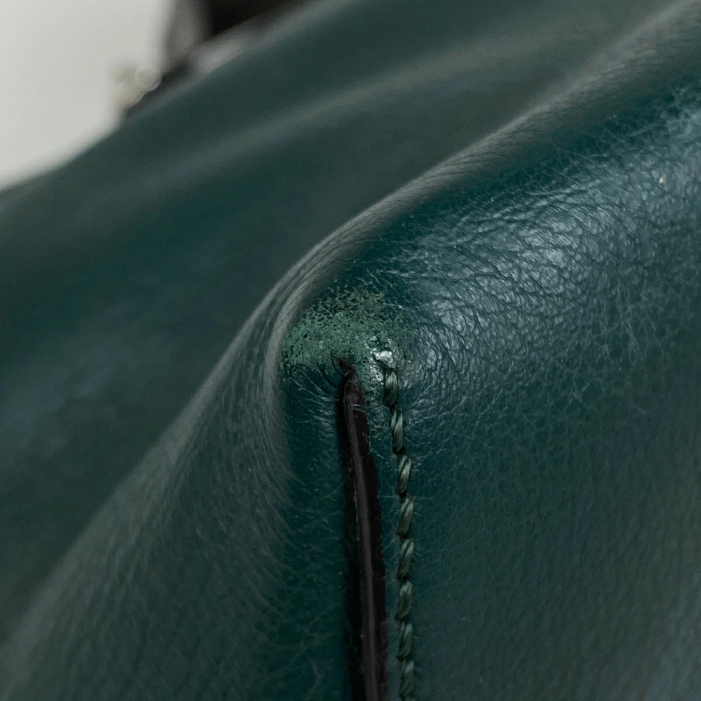 Fendi Way Leather Shoulder Green The By Handbag Bag